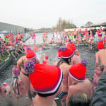 oosterbad nieuwjaarsduik