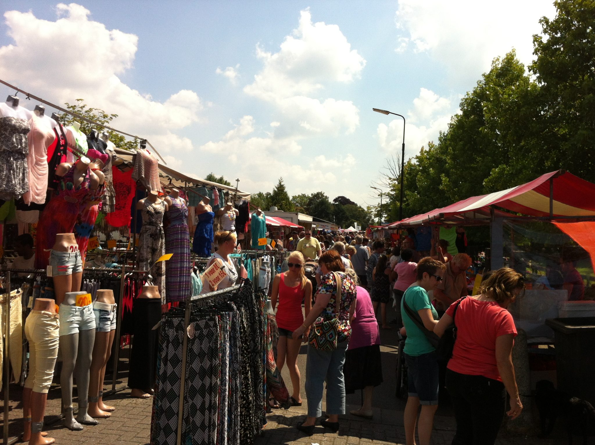 Woensdag 17 juli jaarmarkt Vinkeveen Nieuwe Meerbode