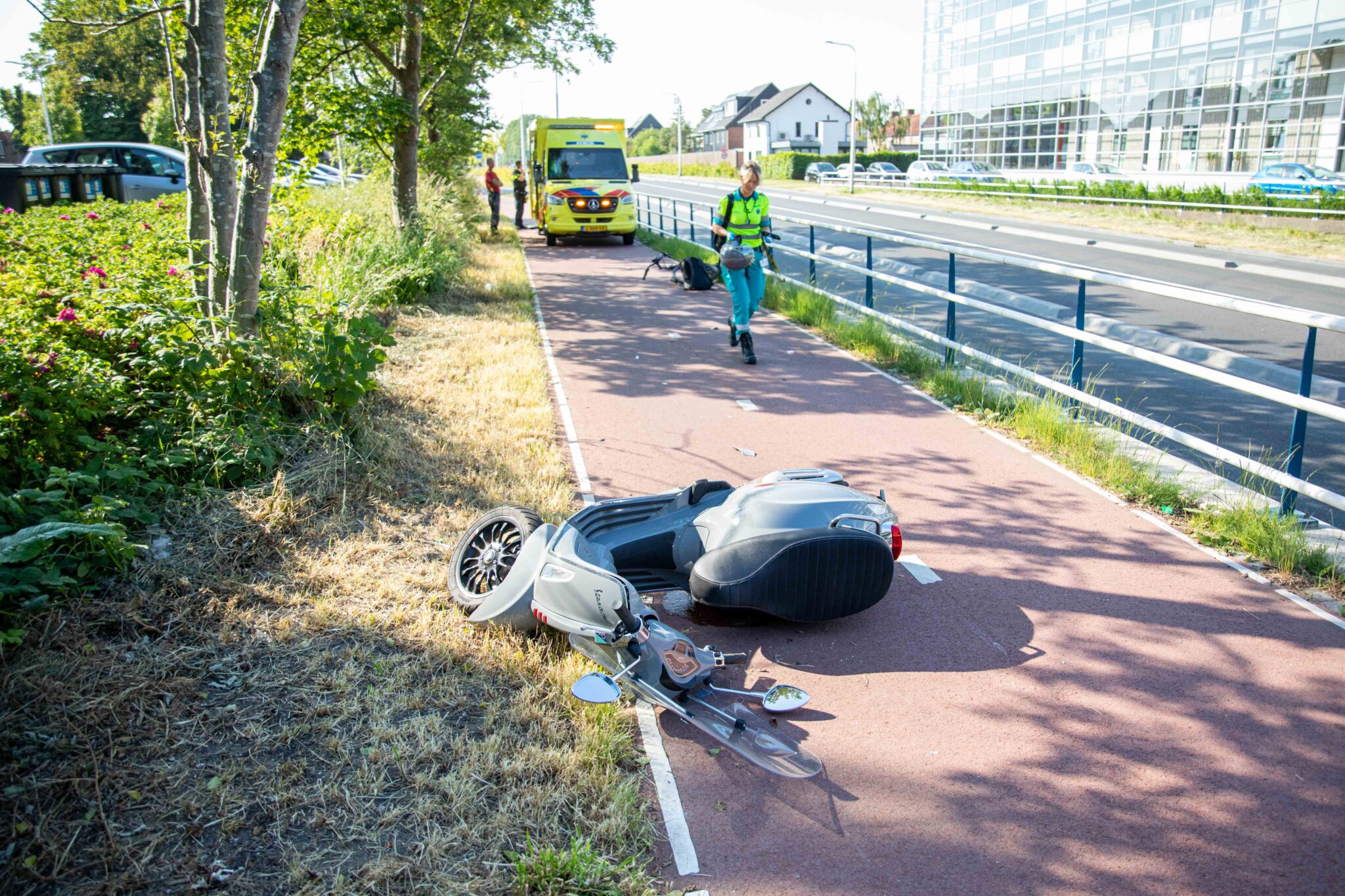 Botsing Op Fietspad Naast Burg. Kasteleinweg - Nieuwe Meerbode